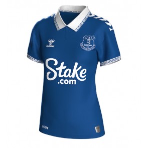 Everton Koszulka Podstawowych Kobiety 2023-24 Krótki Rękaw